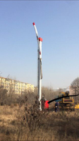Ветряной вентилятор для сада из дерева макадамии (FSJ-85)